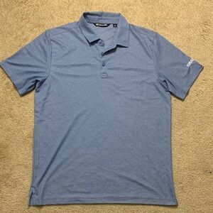 Travis Mathew Light Blue Polo Shirt LNWOT Size Large